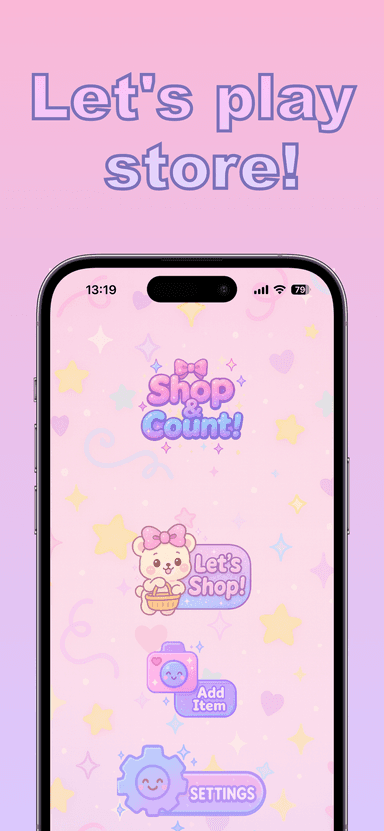 Shop & Count home screen
